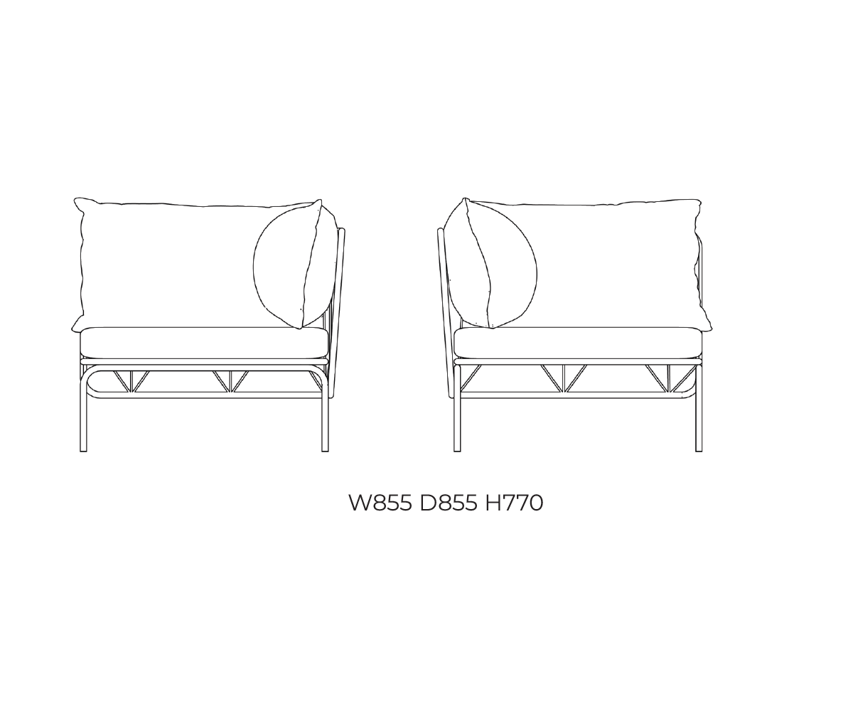 Тканевое угловое кресло Garda Furniture атаман ARCH-00137776 - Вид №4