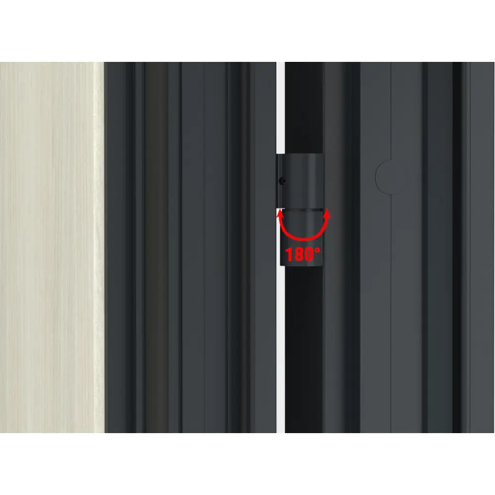 Дверь входная металлическая Термо 88x205 см правая калаб темное дерево DOORHAN STLM-2014759 - Вид №2