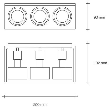 Tecnico Многофункциональный регулируемый точечный светильник для гипсового потолка  T259 - t260  - Вид №5