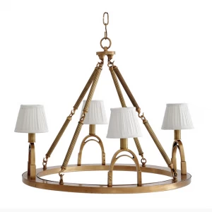 Люстра Jigger от Eichholtz латунь 107367 EICHHOLTZ ДИЗАЙНЕРСКИЕ, EICHHOLTZ 061581 Латунь