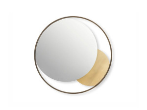 Настенное зеркало из нержавеющей стали