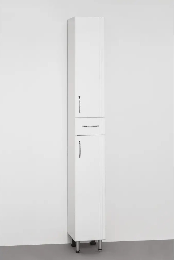 91551816 Шкаф подвесной Style line Эко стандарт лс-00000111 24x191см цвет белый STLM-0995265