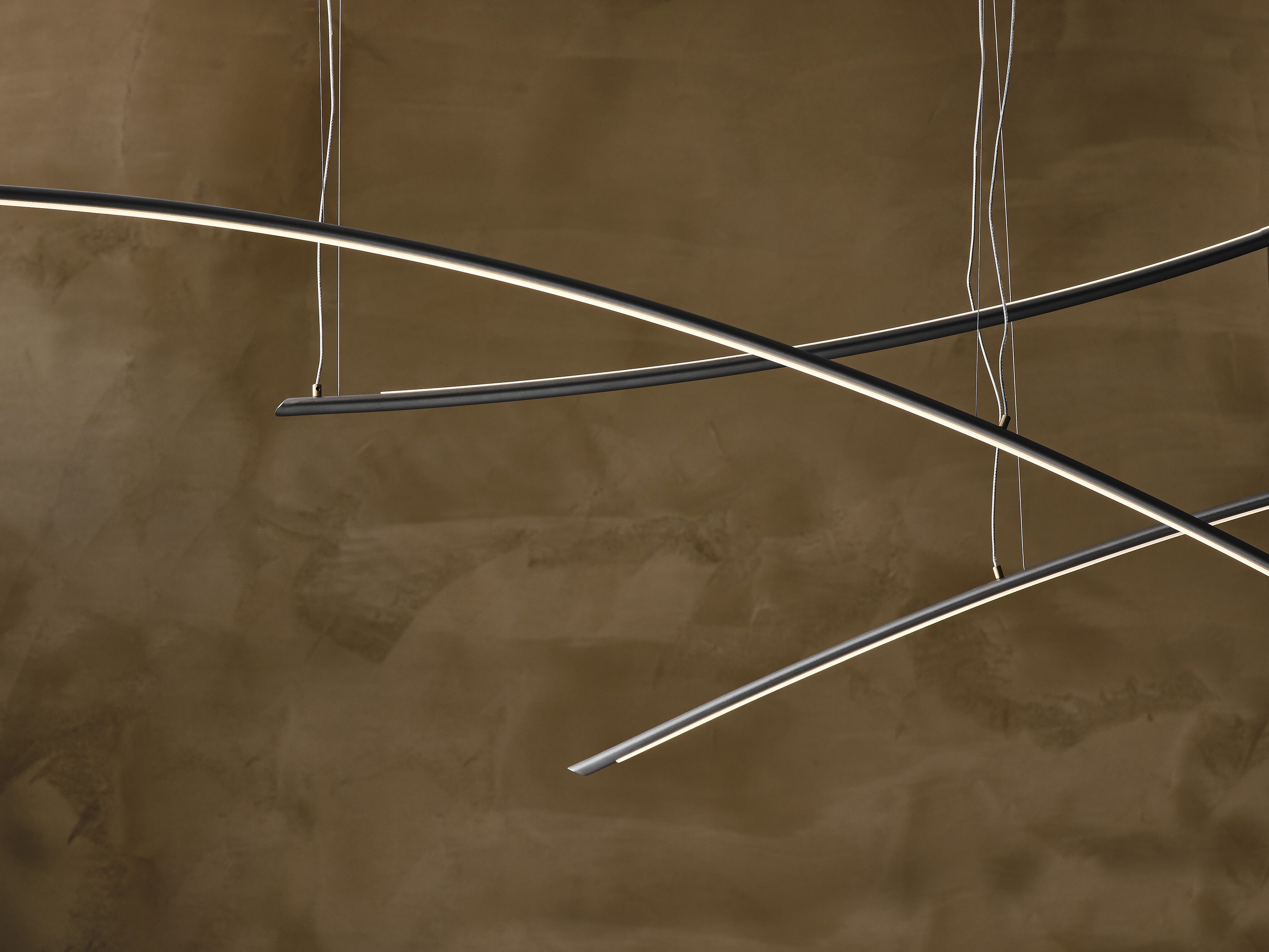 Стальной подвесной светильник Cattelan italia KATANA ARCH-00044191 - Вид №2