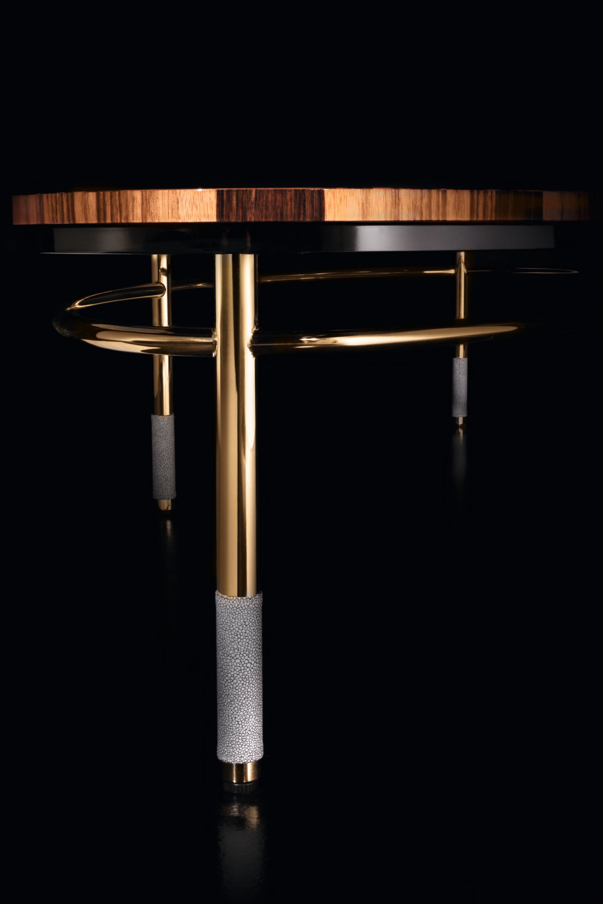 Деревянный овальный журнальный столик Former In Italia TOBIA ARCH-00095127 - Вид №2