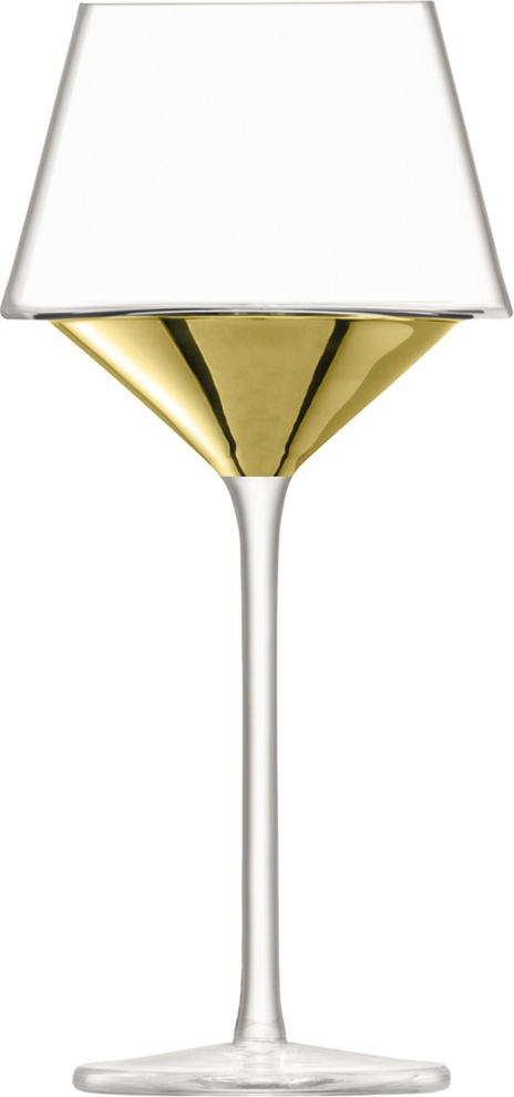 10656163 LSA International Набор бокалов для вина LSA Internationa, "Space", 445мл, золото, 2шт. Стекло