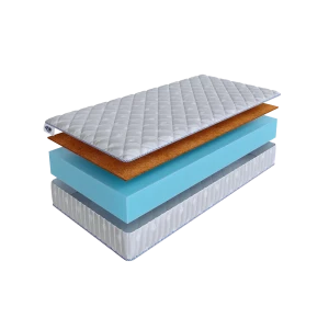 90871728 Матрас SkySleep FLEX 18 Cocos 120x185 см беспружинный, полутораспальный, ортопедический, кокосовый STLM-1501924
