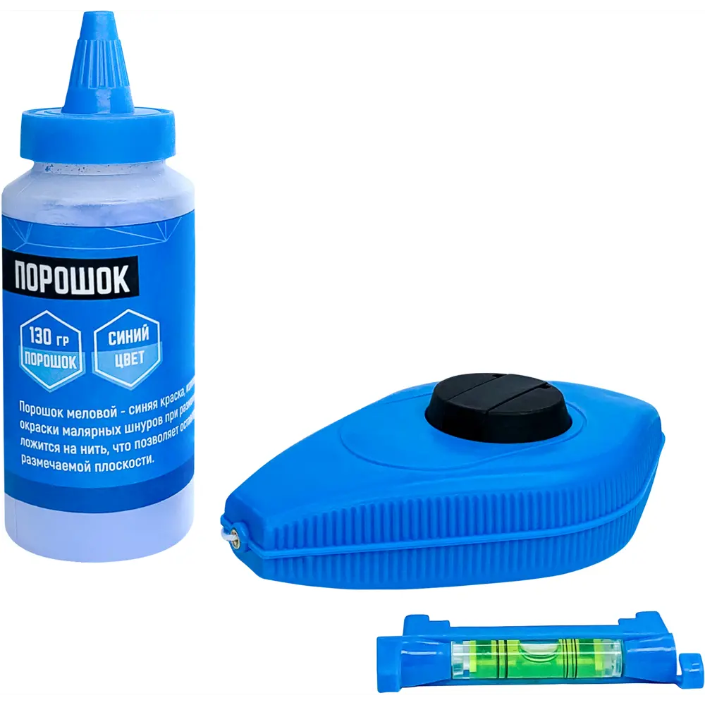 Разметочный набор Vertextools с 30-метровым шнуром и порошком 84657061 STLM-0053276