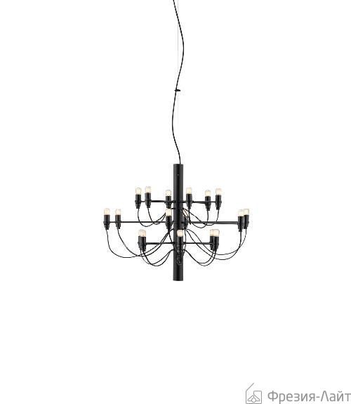 Flos A1351031 2097/18 черная люстра подвесная 121961