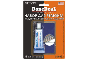 16032406 Набор для ремонта надувных резиновых изделий DD0332 Done Deal