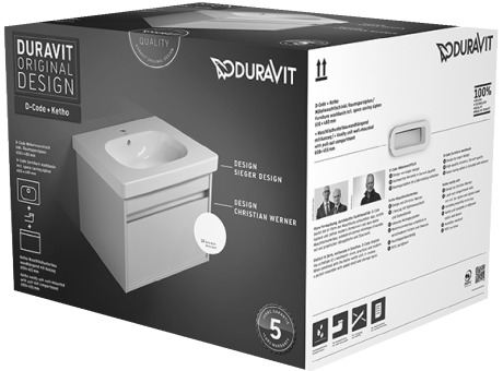 Ketho Комплект мебели Duravit KT006202222 - Вид №1