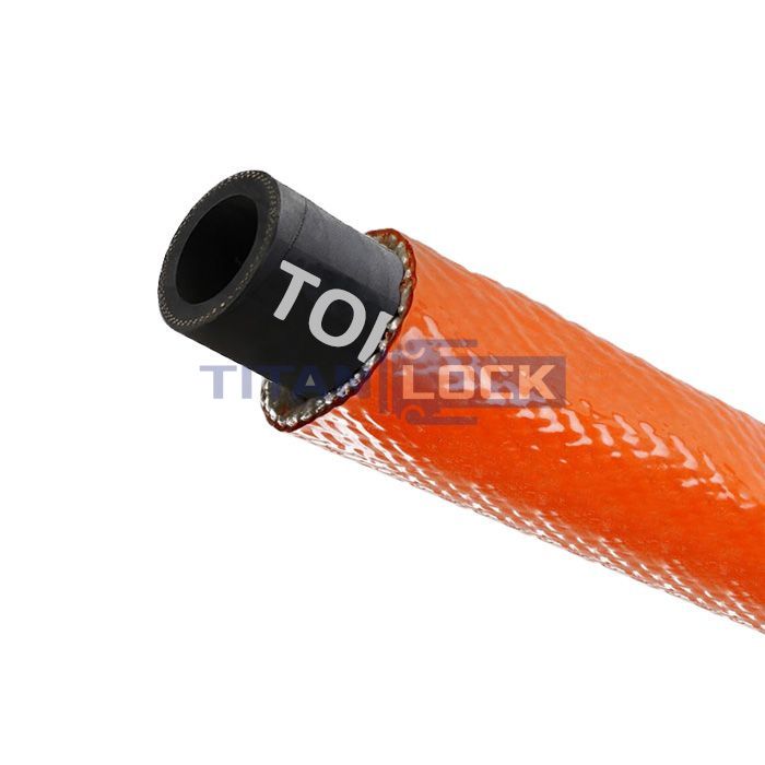 Термозащитный рукав "EQUATOR", внутр.диам. 90 мм, +260 град. (до +1650 град., PYROJACKET), TL090EQ TITAN LOCK  - Вид №1