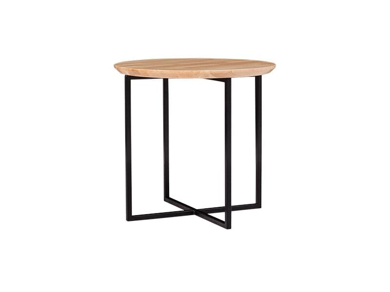 Круглый стол из стали и дерева Moschella Kube ARCH-00118637