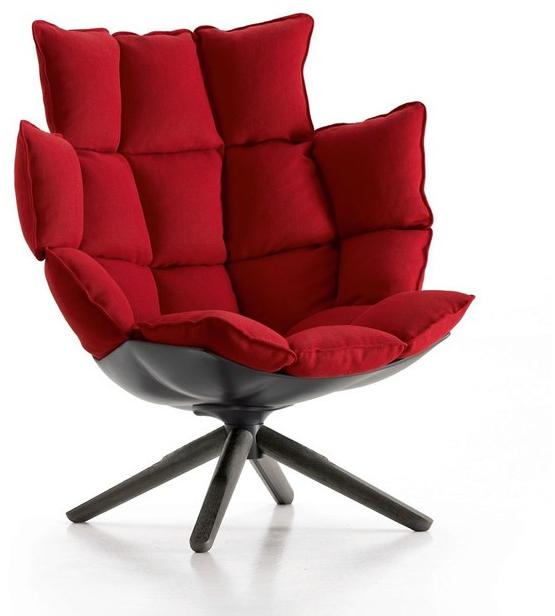 B&B Italia Мягкое кресло на жердочке из ткани Husk sun-id-1497324 - Вид №3