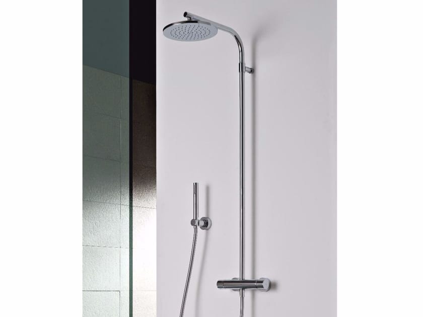 Термостатическая настенная душевая колонна с душем Zazzeri ARCH-00135435
