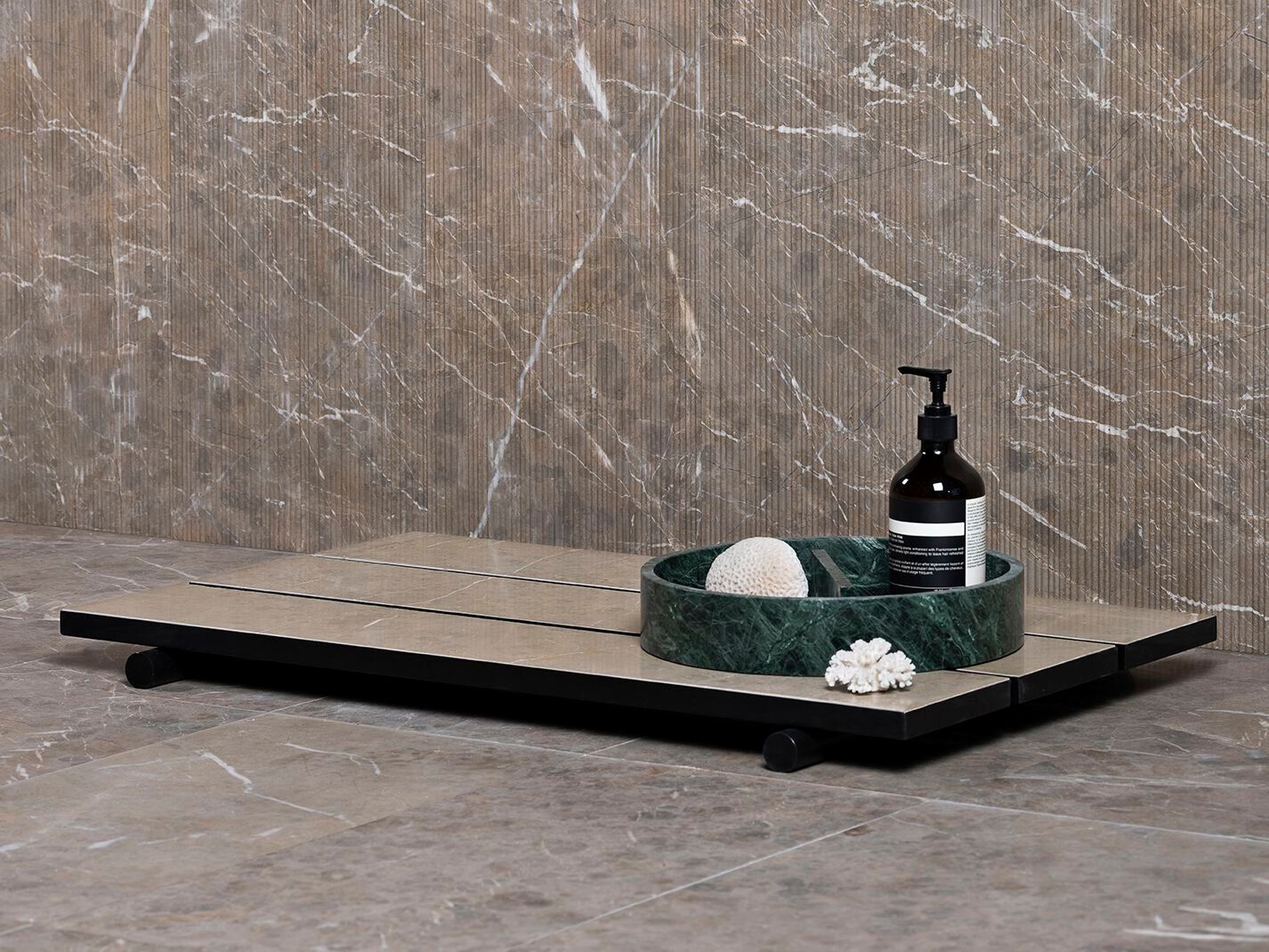 Мраморный прямоугольный поддон для душа LUCE DI CARRARA Tube ARCH-00083068