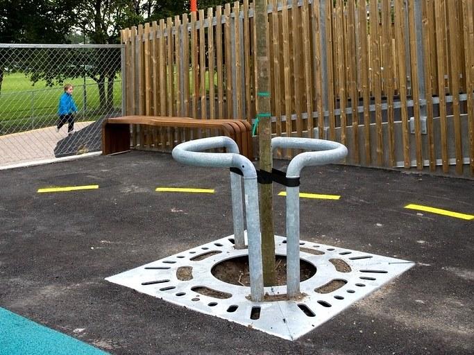 VESTRE Стальная ограждение для деревьев с порошковым покрытием Hvilan sun-id-1501733 - Вид №1