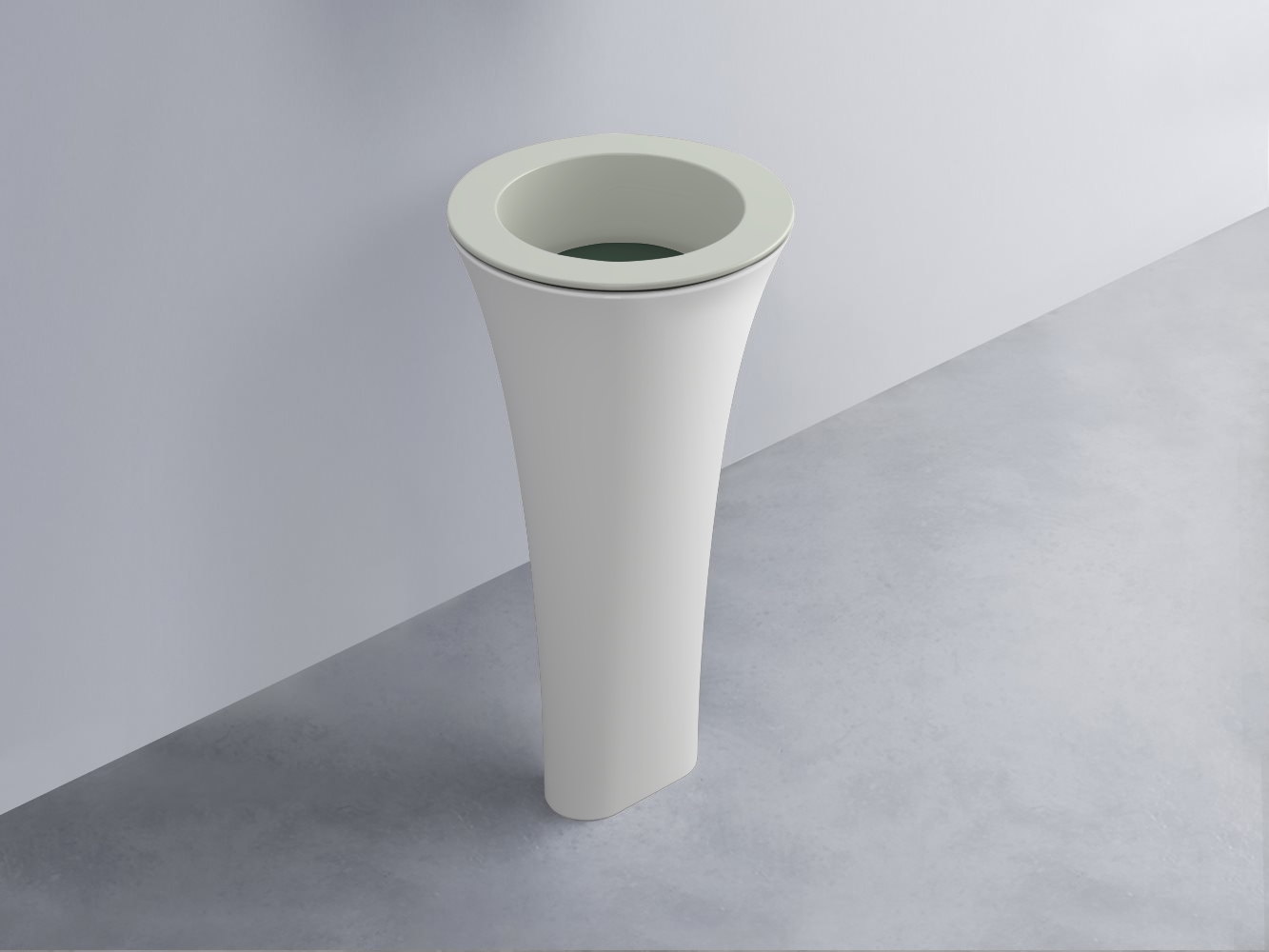 AMLA45-PM+AMPILT-MU+AMCOLT-BL Раковина Amedeo Tondo отдельностоящая cielo Enjoy + Amedeo Ceramica Cielo