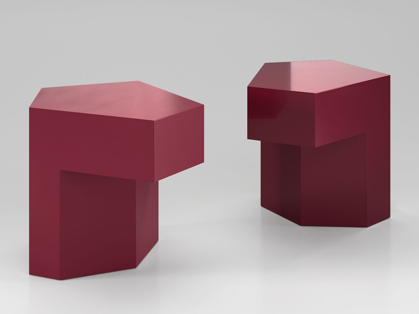 Деревянный журнальный столик Secolo Lock ARCH-00057434 - Вид №2