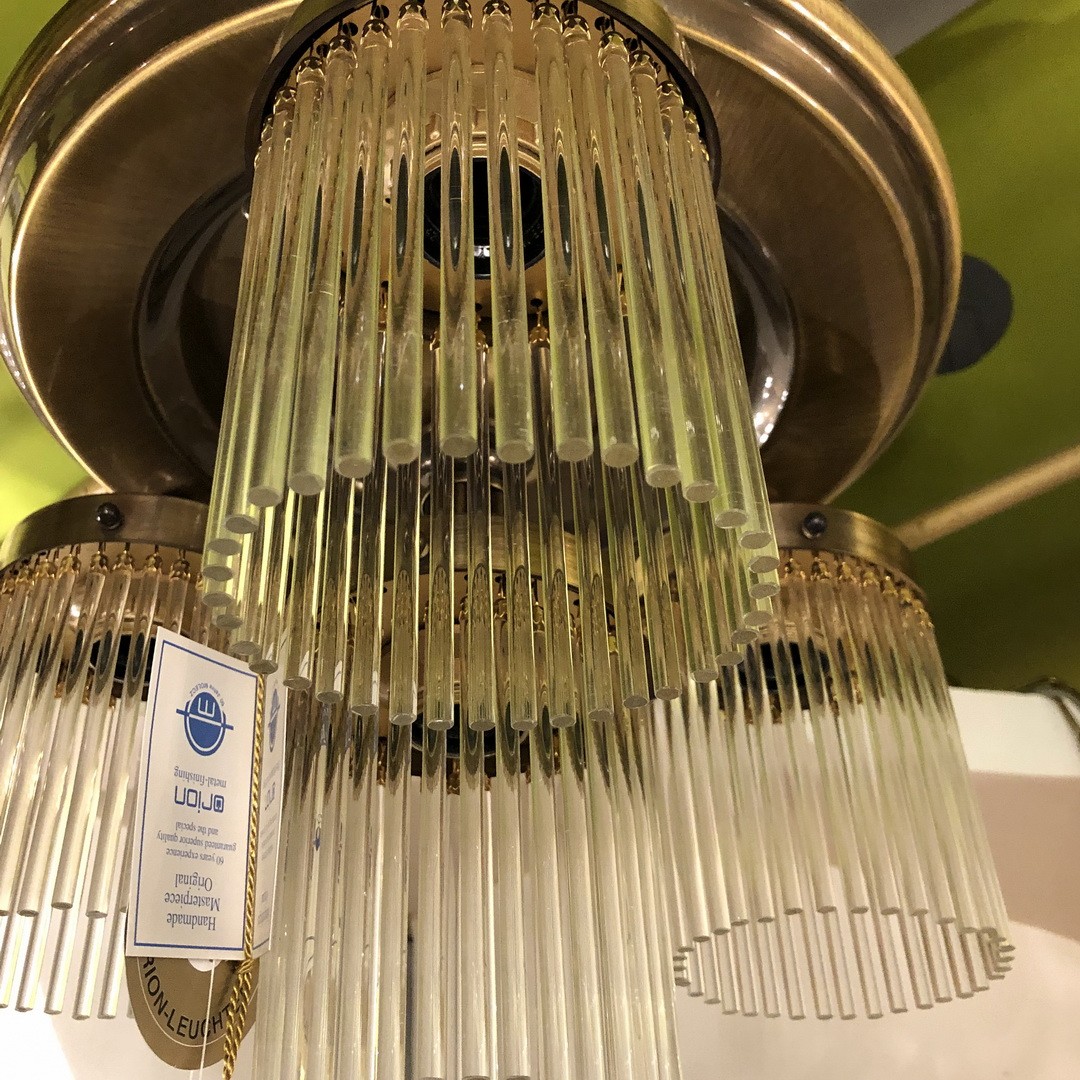 Orion DLU 1388/3+1 Patina STÄBCHENSERIE люстра потолочная 52520 - Вид №1