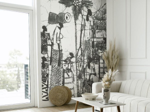 Обои с рисунком