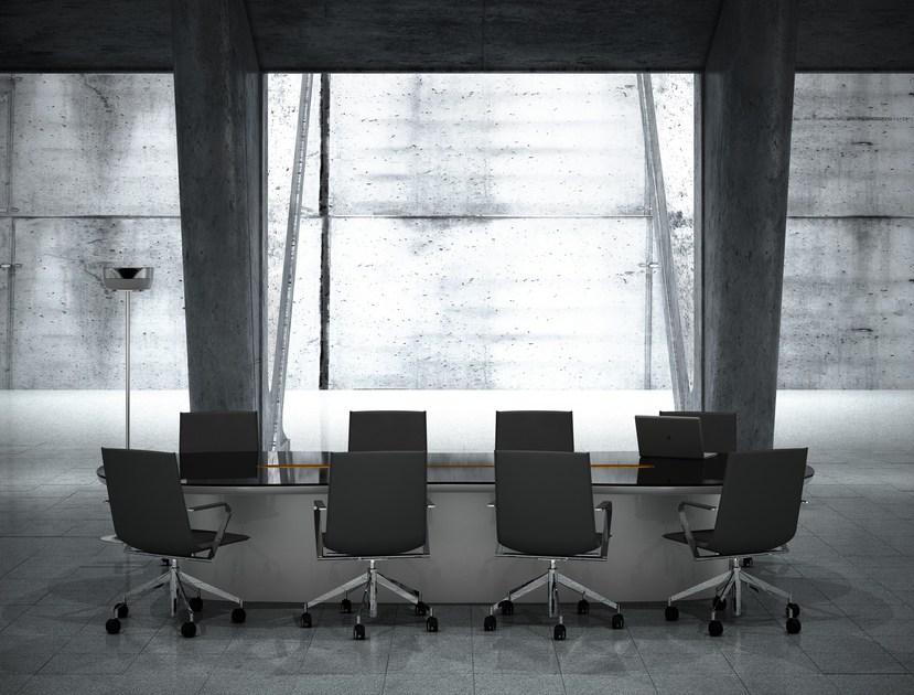 Tuna Ofis Овальный лакированный стол для совещаний Streem sun-id-1379531 - Вид №1