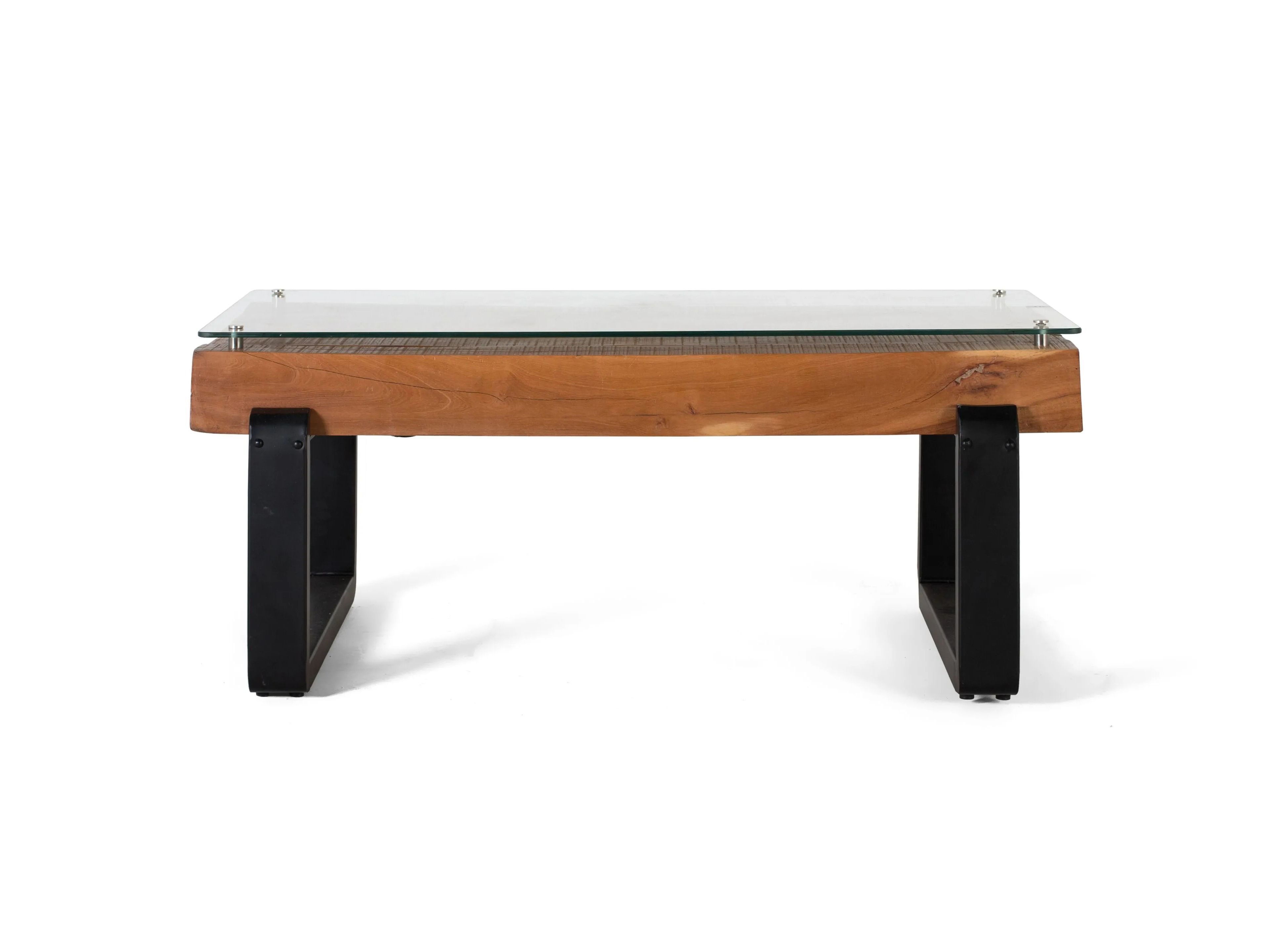 Прямоугольный журнальный столик из дерева и стекла Giner y Colomer 1700 ARCH-00022815