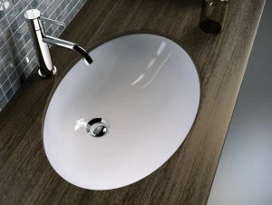 Lil4457001 Накладная раковина под столешницу  овальная Olympia Ceramica LAVABI D'ARREDO