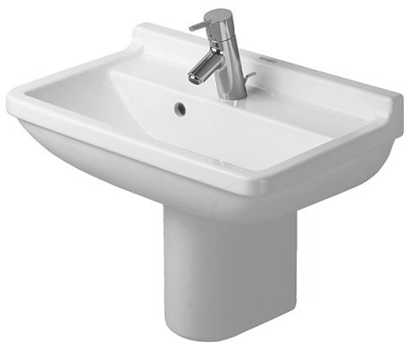 0301600000 Подвесная раковина настенная овальная Duravit Starck 3 - Вид №1