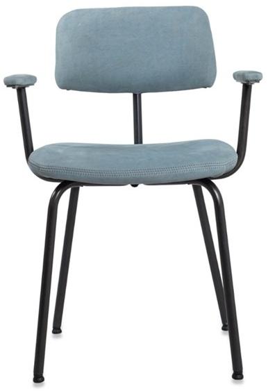 Jess Мягкое кожаное кресло с подлокотниками Zipp sun-id-1440325 - Вид №1