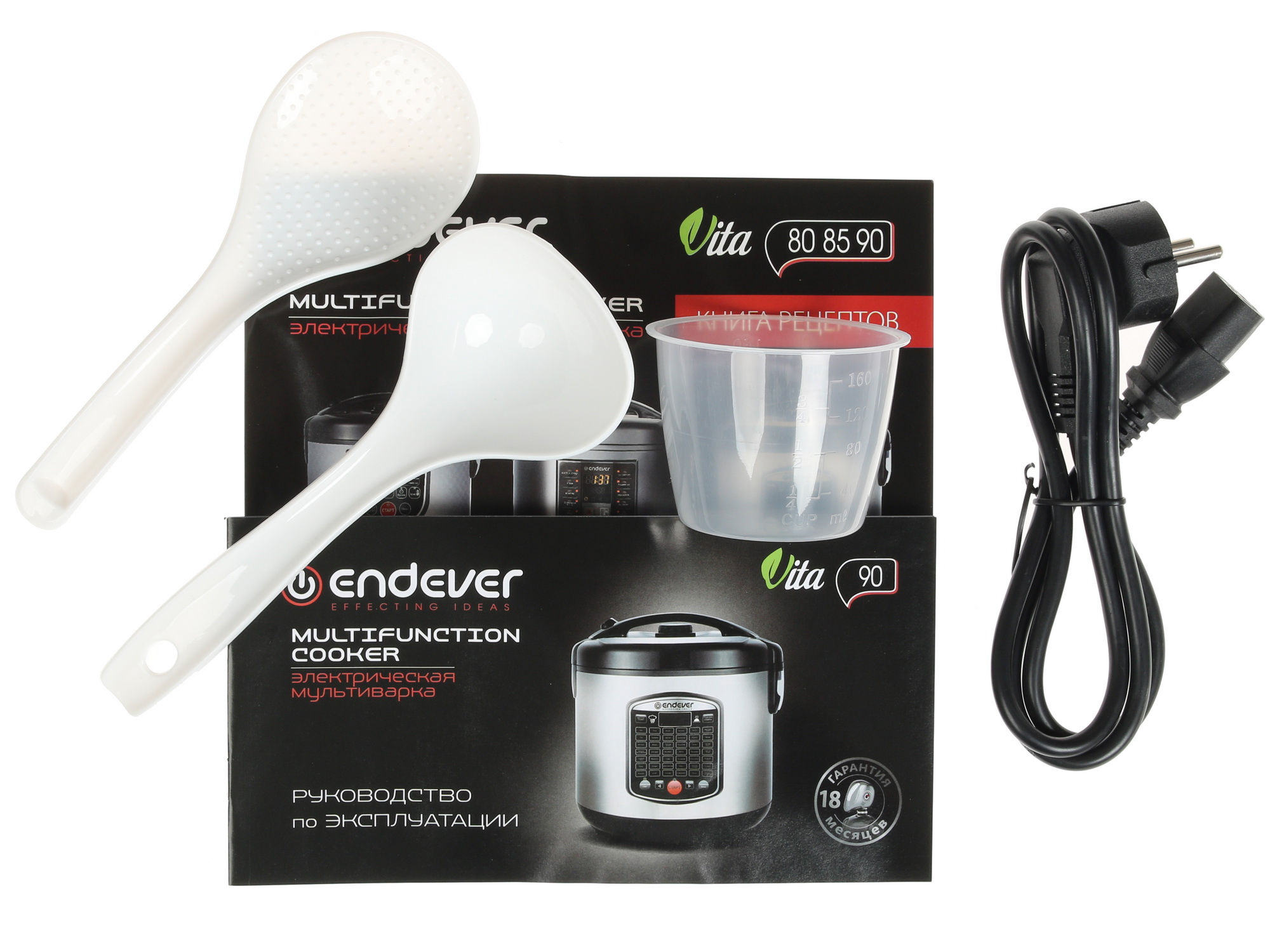 1162178 Мультиварка Endever Vita-90 черный STDN-0034352 - Вид №7