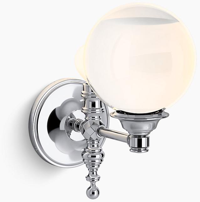 KOHLER Кружевной бра Damask  One-light K-22546-SC01-SNL  - Вид №1