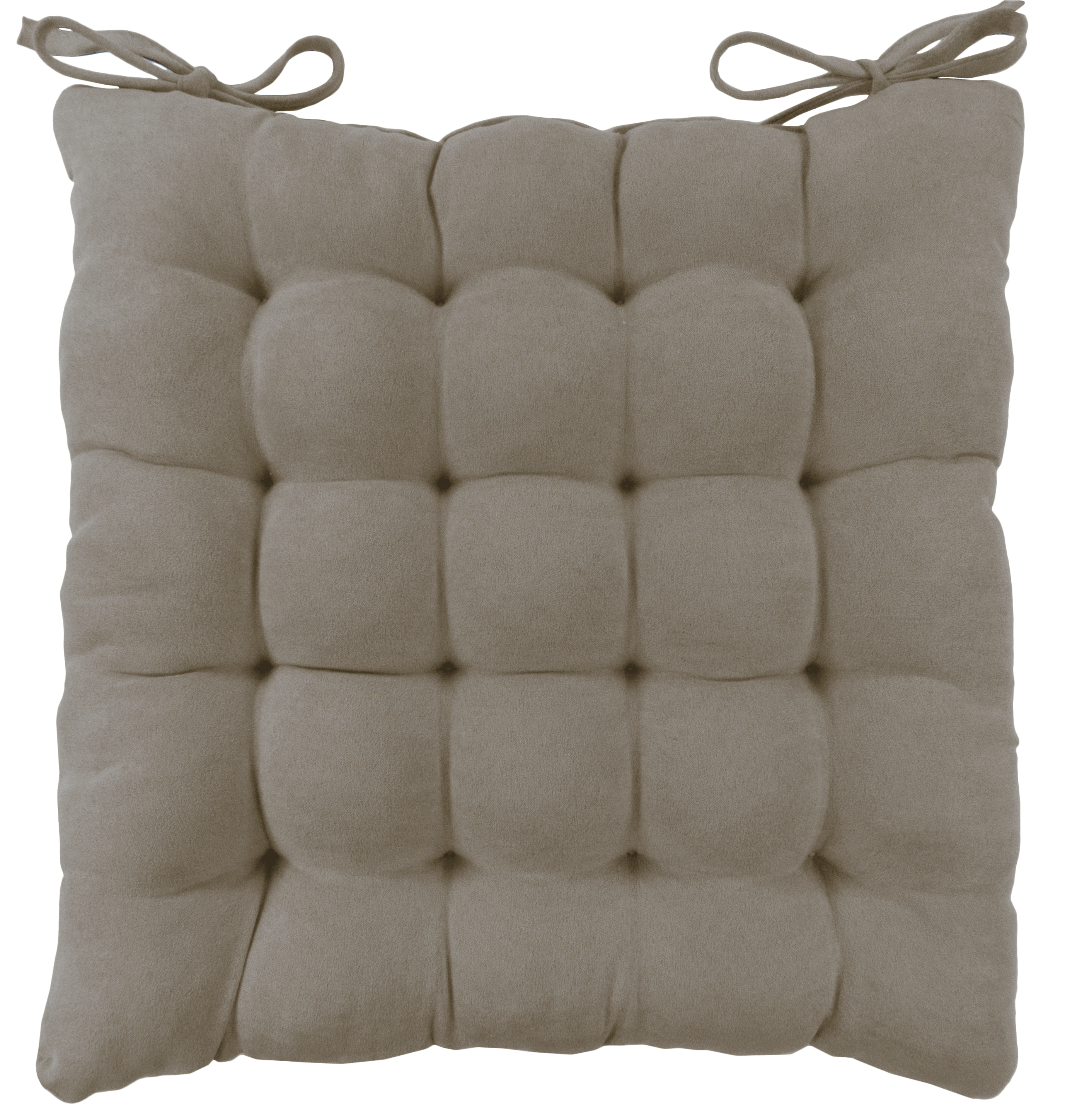 LINEN WAY Подушка-сидушка для стула кофейная 38х38 см 89087186 STLM-0078212