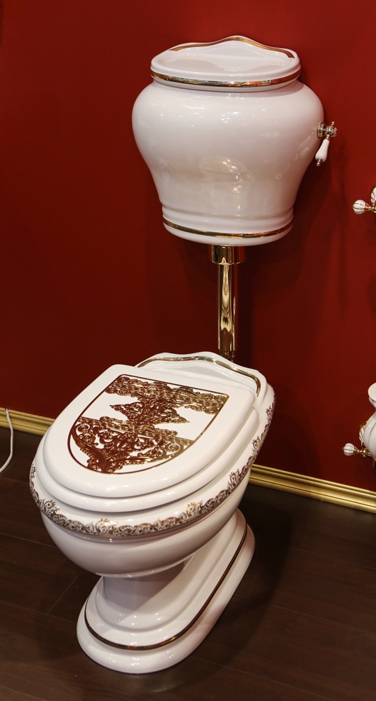 ML.MLD-25.712.BI/ML.MLD-25.728.BI/ML.OLV-29.013/ML.OLV-29.015/ML.RIC-29.040.BI.DO/ML.RIC-29.045.DO Напольный унитаз Migliore Milady - Вид №1