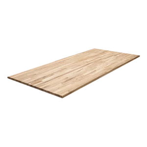 92003798 Столешница для стола Дом дерева прямоугольная 120x60x2.5 см сращенный дерево цвет натурального дуба STLM-1359352