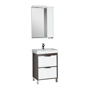 Комплект мебели Aquanet Гретта 60 венге (2 ящика)