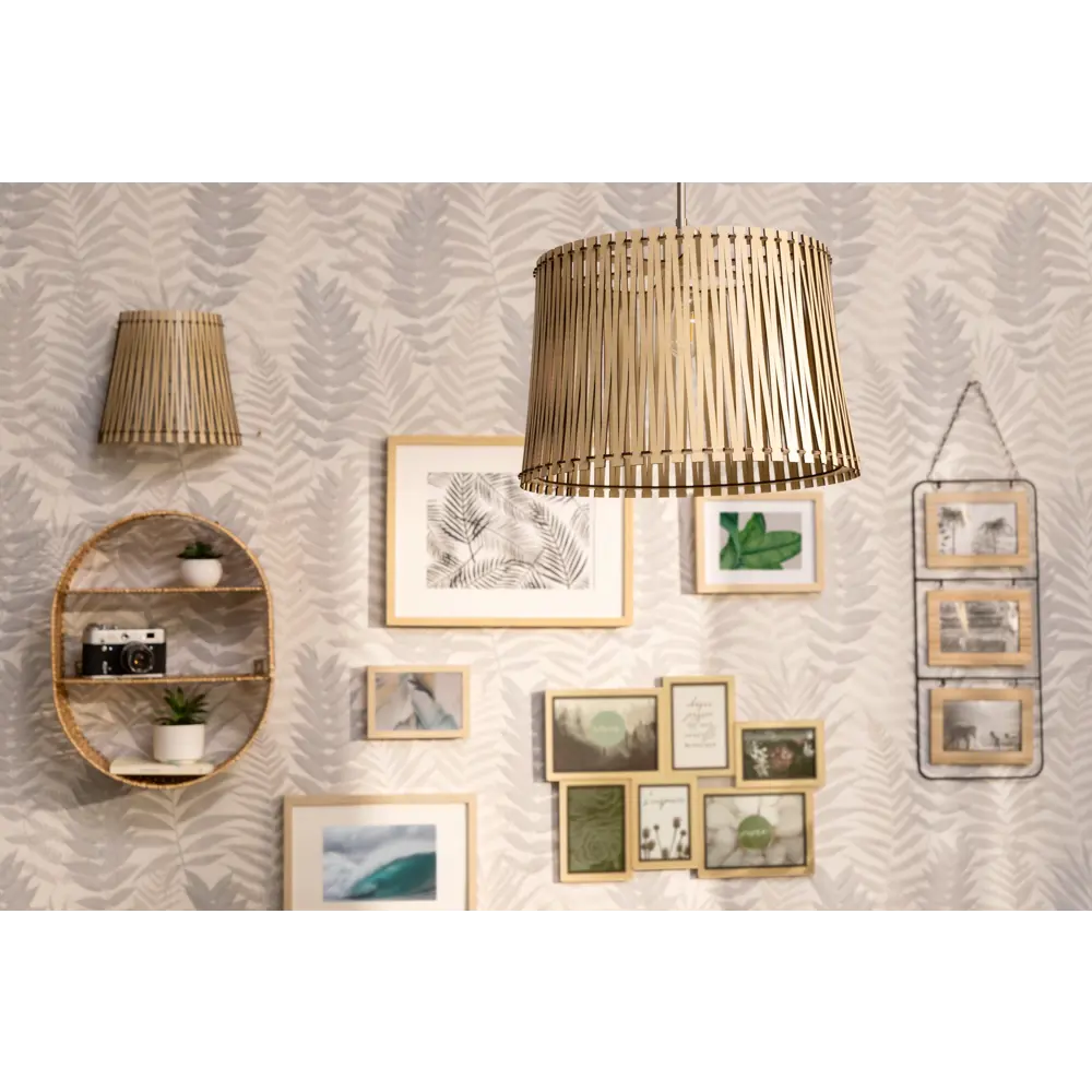 Светильник подвесной Sendero 1 лампа 4 м² цвет клён Eglo STLM-2005035 - Вид №10