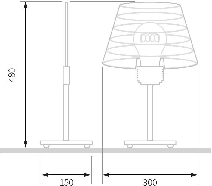 Essenzialed Светодиодная настольная лампа Cara vecchia lampadina sun-id-1441509 - Вид №1