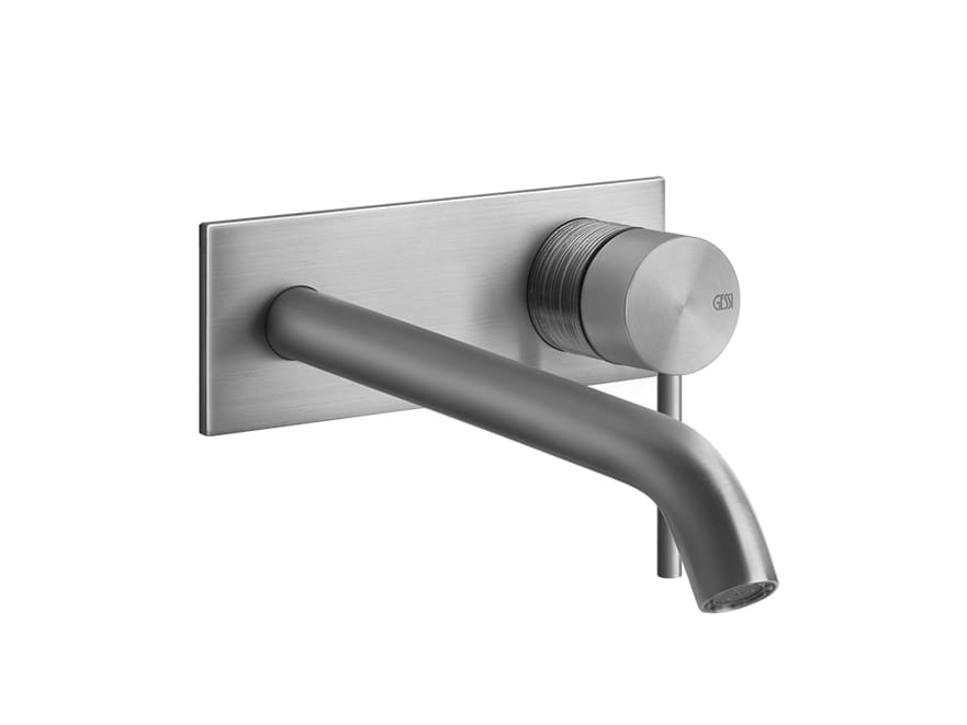 Смеситель для раковины из нержавеющей стали с пластиной Gessi Messi316 ARCH-00038597 - Вид №1