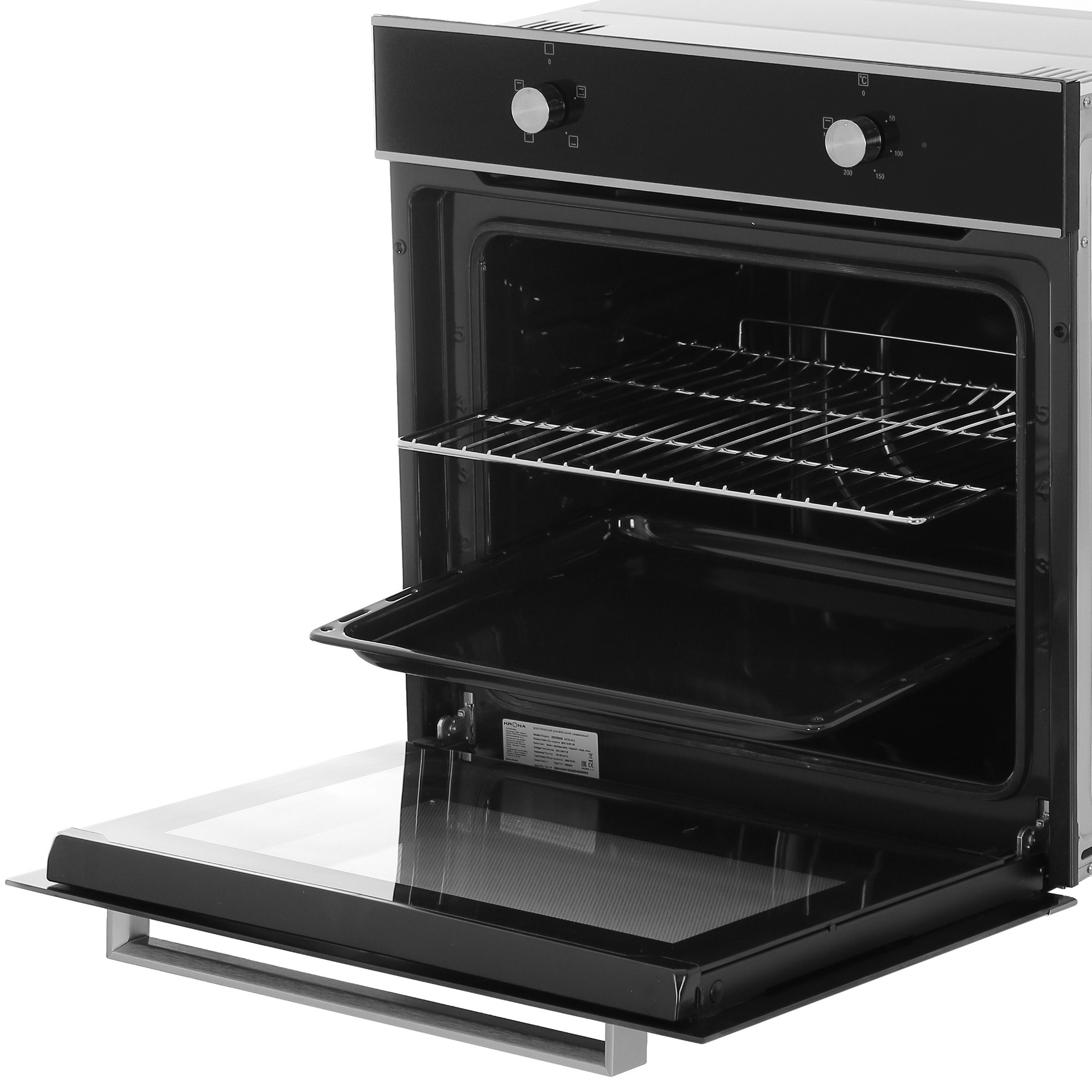 9904934 Электрический духовой шкаф KRONA ASTRO 60 S серебристый KRONA1 STDN-0130253 - Вид №5