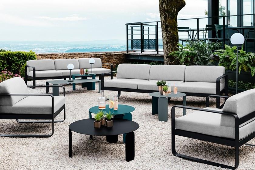 Fermob 3-х местный тканевый садовый диван Bellevie 8480 - Вид №1