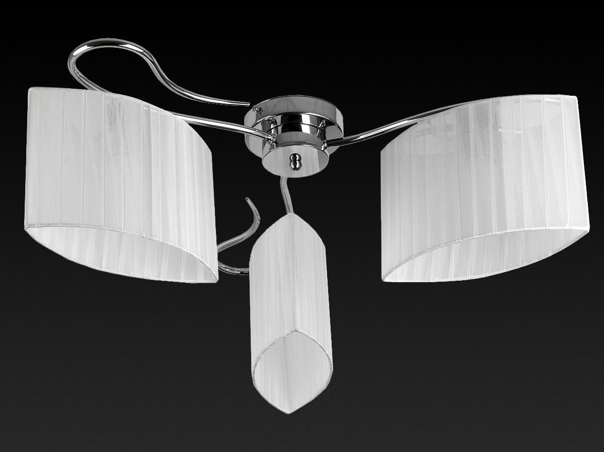 Потолочная люстра Toplight Jeanne TL3650X-03CH TOPLIGHT JEANNE 183537 Белый  - Вид №2