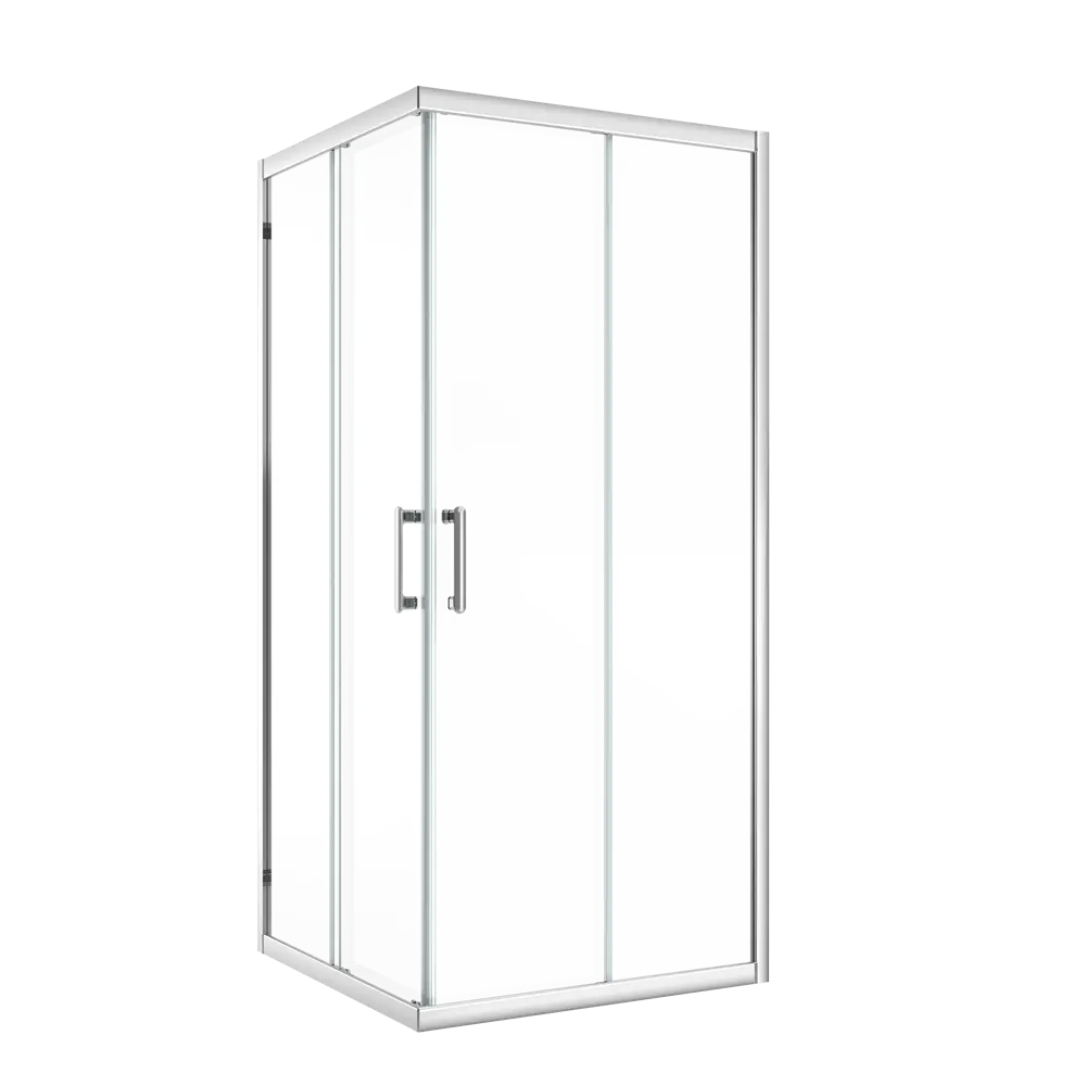 Комплект стекол для душевой ширмы Sensea Easy 80x80 см прозрачное стекло, цвет профиля на выбор 85868663 STLM-2062786 - Вид №1