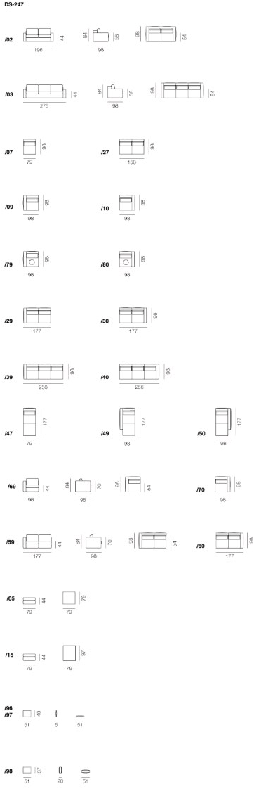 de Sede Модульный диван sun-id-1369744 - Вид №4