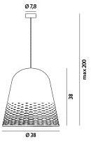 Rotaliana Подвесной светильник из алюминия Capri sun-id-1436308 - Вид №3