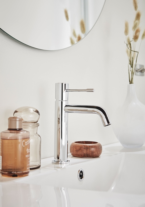 1381285 Смеситель Для Умывальника Fine Low Chrome Hafa  Хромированный  - Вид №2