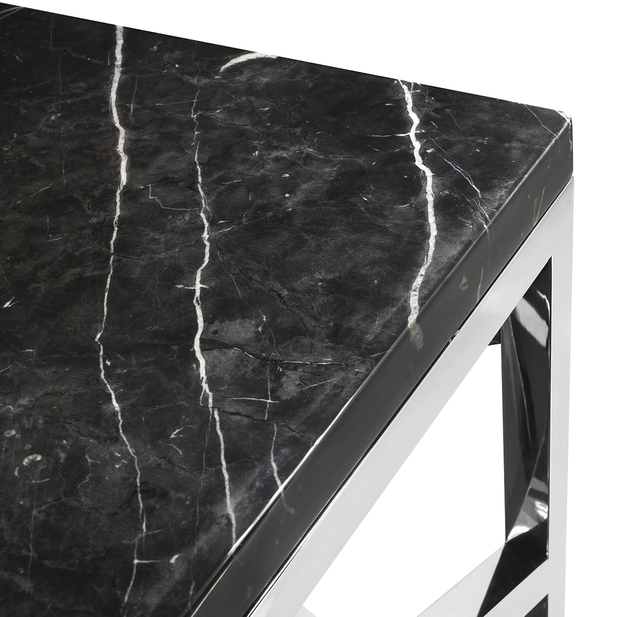 450108-BS ABHIKA ПАЛОЧКИ МРАМОРНЫЕ H110 40X40 BLACK/SILVER  - Вид №3