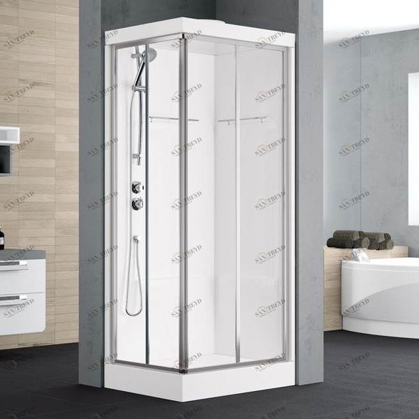 Novellini. Душевая кабина 80x80 см A STANDARD с крышей ALBA ALBA80MT1B