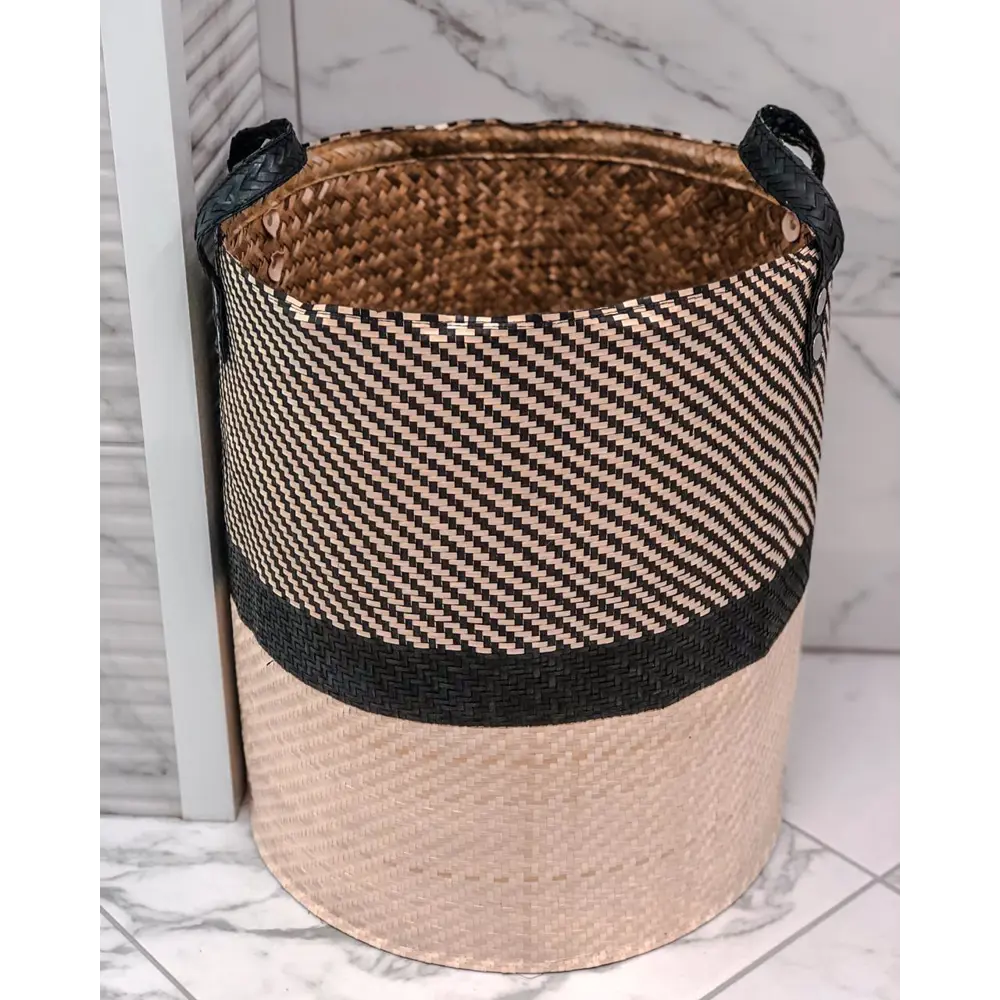 Корзина мягкая Kub HAP8548, 40х45х40 см, 64 л, пальмовое волокно STORIDEA STLM-2212076 - Вид №5