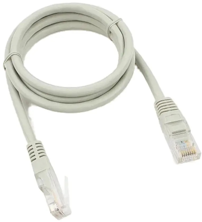 91219841 Патч-корд Ripo Standart UTP4 Cat 5E Cu RJ45 5 м цвет серый STLM-1106320