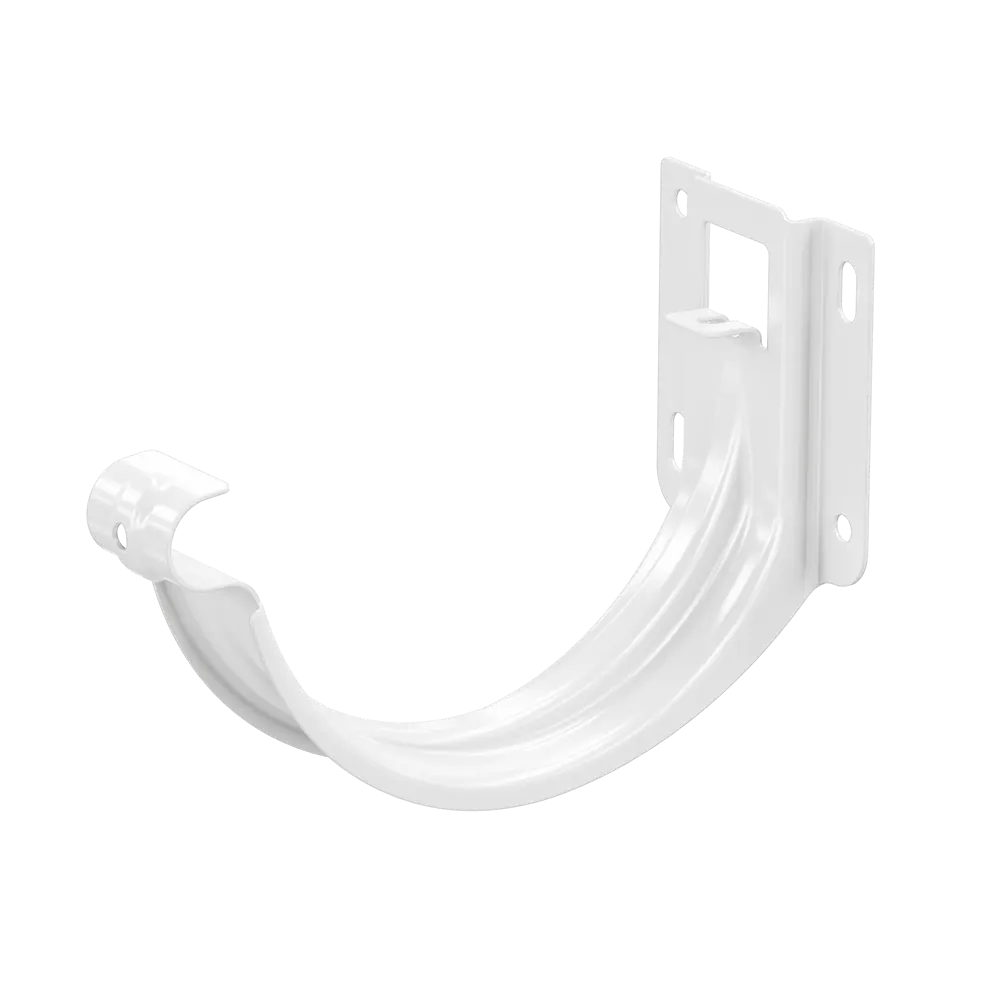 Держатель желоба карнизный ø125 цвет белый ВЕГА STLM-2032154